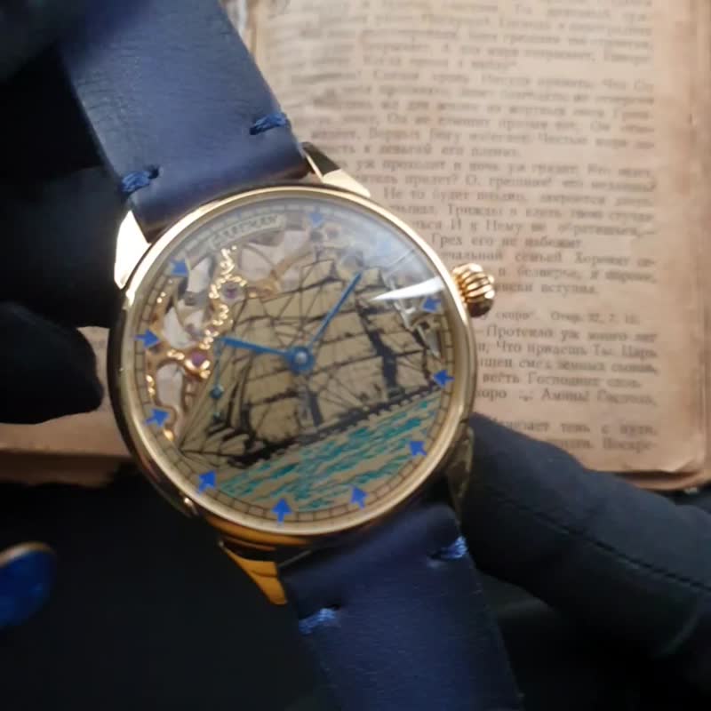 镂空手表 , 手工手表 , 定制手表 , 婚姻观 , 蒸汽朋克手表 - 男表/中性表 - 其他材质 多色
