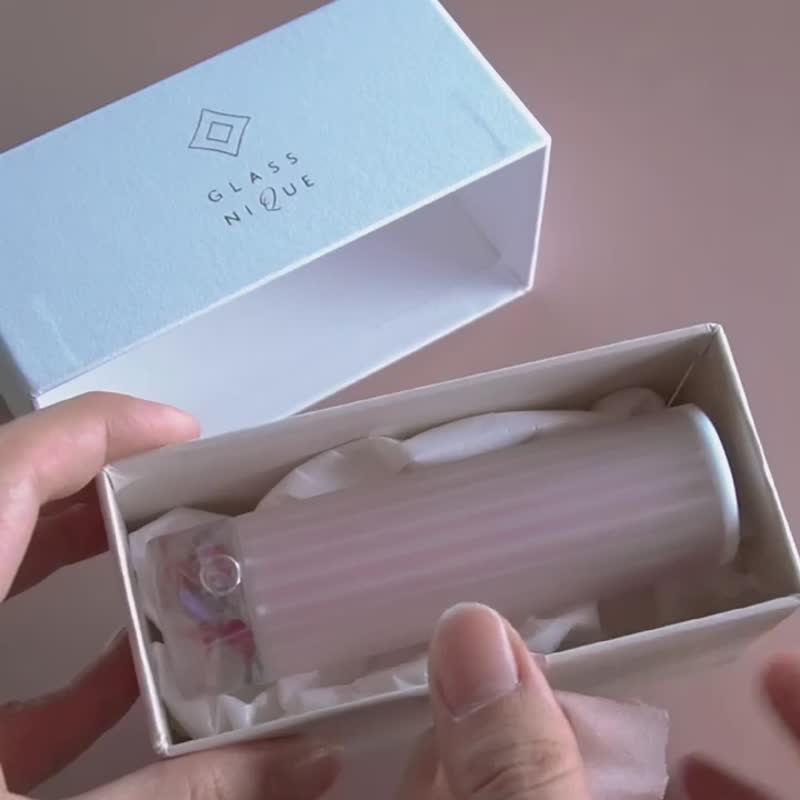 万花筒回忆范围粉红色 - 摆饰 - 玻璃 粉红色