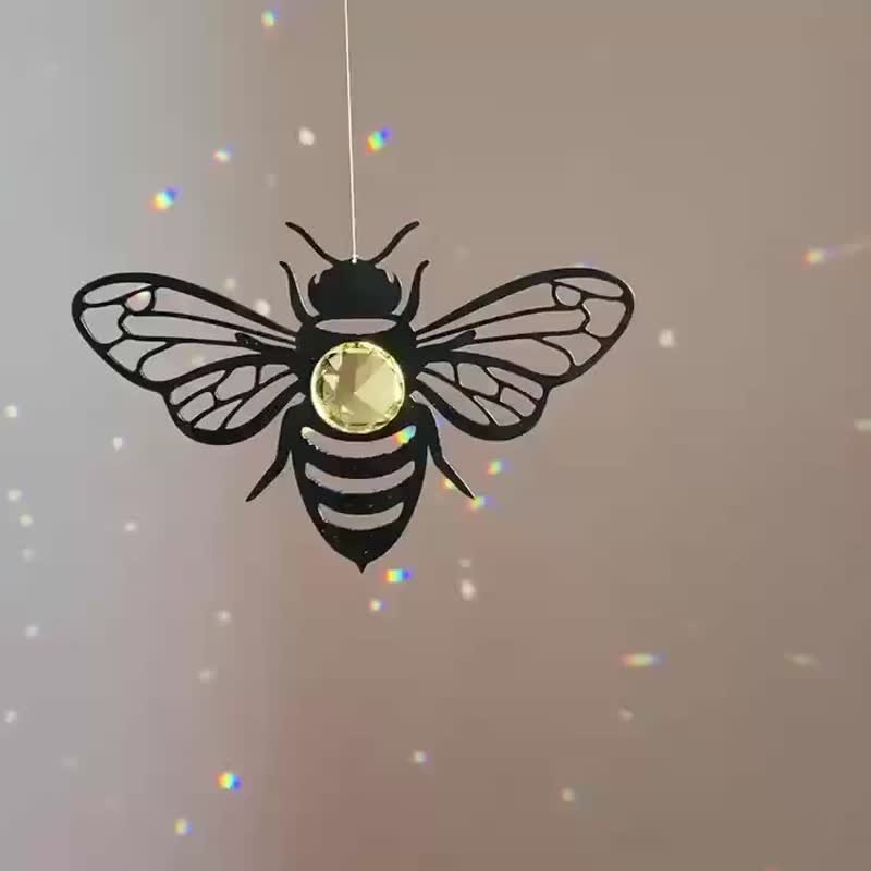 蜜光捕梦者 挂饰 彩虹 客厅 卧室 太阳月亮 装饰 墙壁 窗户挂饰 - 摆饰 - 铜/黄铜 金色