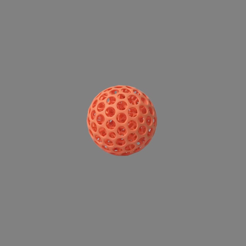 |  3D打印迪芬球 DIFFERENT BALL - 素雅白  | - 玩偶/公仔 - 塑料 白色