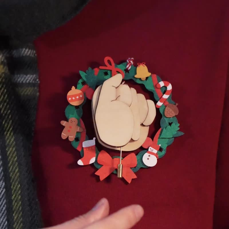 The Finger Pin DIY Kit - 木工/竹艺/纸艺 - 其他材质 多色