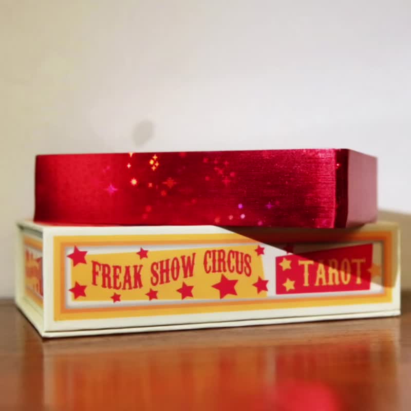 FREAK SHOW CIRCUS TAROT 怪异演出马戏团塔罗牌 - 桌游/玩具 - 纸 多色