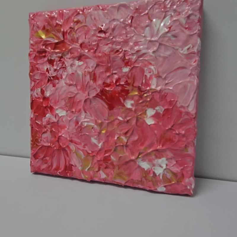 【Lucky Love】手作疗愈压克力画/丙烯抽象艺术画/心灵能量/送礼 - 摆饰 - 压克力 