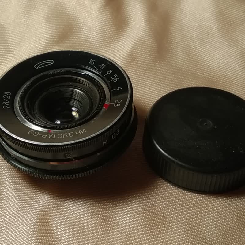 BeLOMO INDUSTAR-69 2.8/28mm 镜头 M39 徕卡无限远调节苏联 - 相机 - 玻璃 黑色