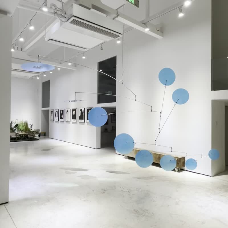 考尔德动态平衡雕塑悬空装饰玄关挂件隔断客厅挂饰空中悬挂吊饰 - 摆饰 - 其他金属 