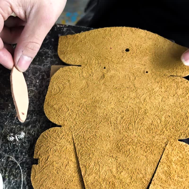 手工真皮眼镜盒男女便携挂绳头层牛皮抗压眼镜包近视镜盒墨镜袋潮 - 眼镜盒/眼镜布 - 真皮 黑色
