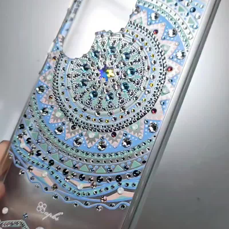 iPhone 12全系列 轻薄军规防摔彩钻手机壳-初雪图腾 - 手机壳/手机套 - 其他材质 多色