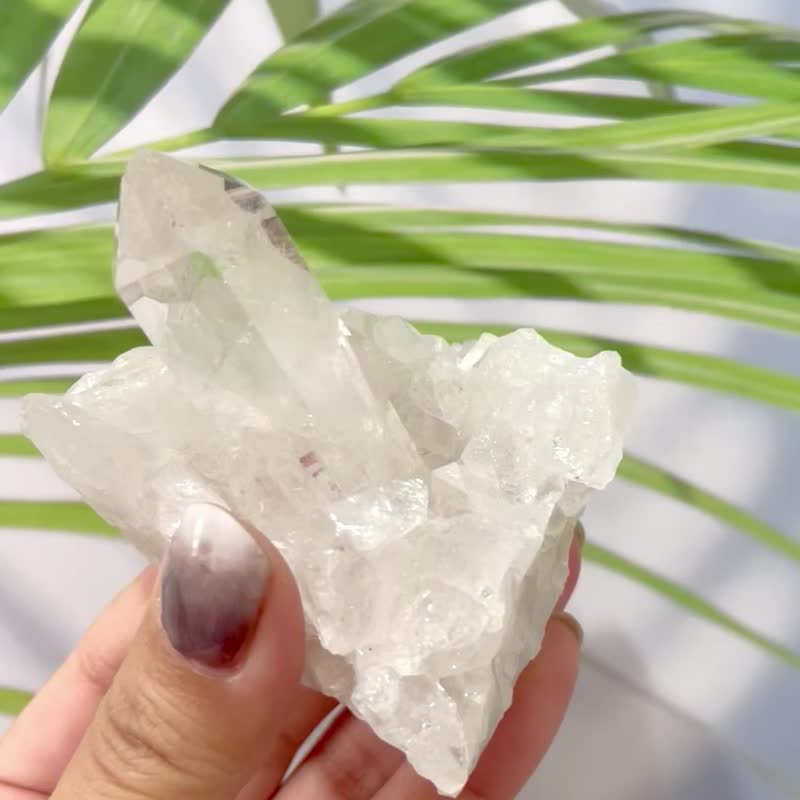 【白水晶簇】消磁必备净化摆件/一物一拍 - 摆饰 - 水晶 透明