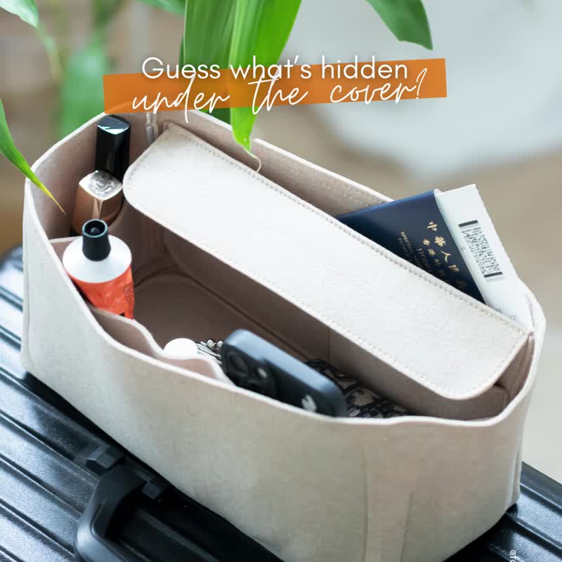 【新设计|香港制造|韩国绒布】手制内袋- Hermes Garden Party 36 - 化妆包/杂物包 - 其他材质 多色