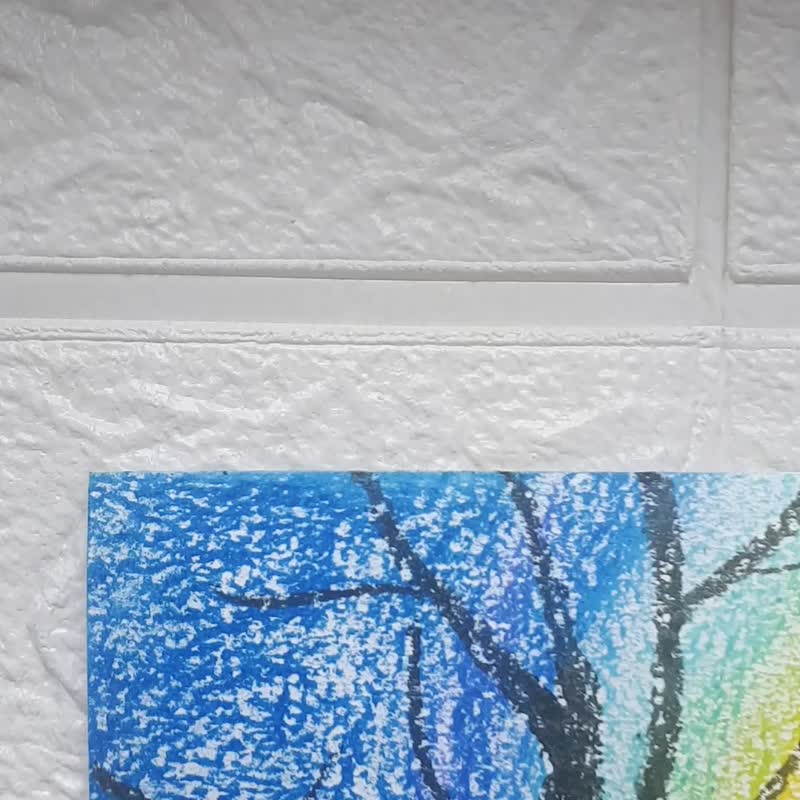 月夜静谧驾驶艺术 - 墙贴/壁贴 - 纸 多色