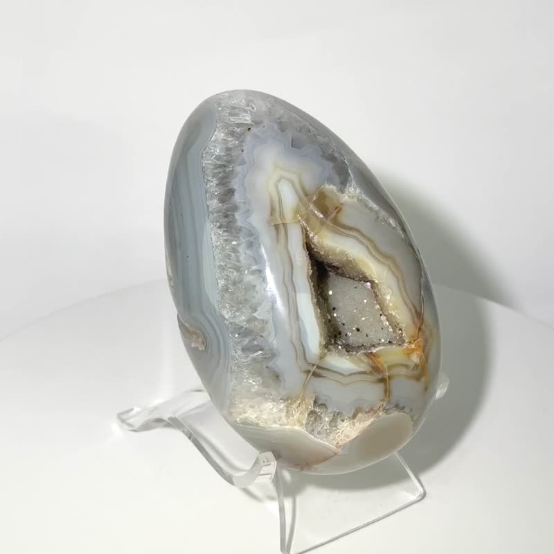 玛瑙好运蛋 630460 - 摆饰 - 水晶 多色