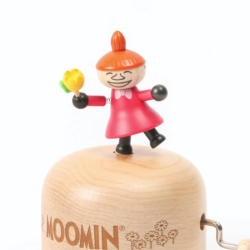 【小不点】 Moomin 手摇上下动 音乐盒 | Wooderful life - 摆饰 - 木头 多色