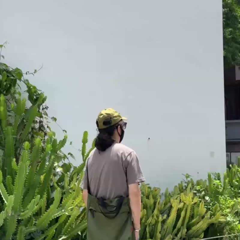 轻舟系列 超轻大容量通勤托特包 夏季消暑配色单肩手提两用包包 - 手提包/手提袋 - 尼龙 绿色