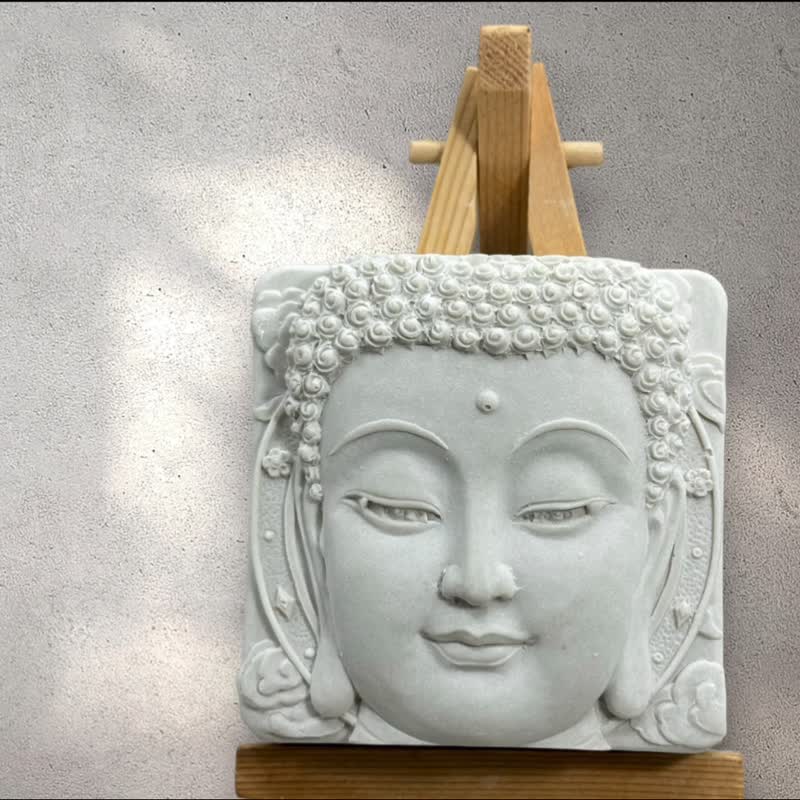 佛艺开运石 佛像摆饰泥作 (五) 禅风香氛摆件 净化心灵的的选择 - 香薰/精油/线香 - 水泥 灰色