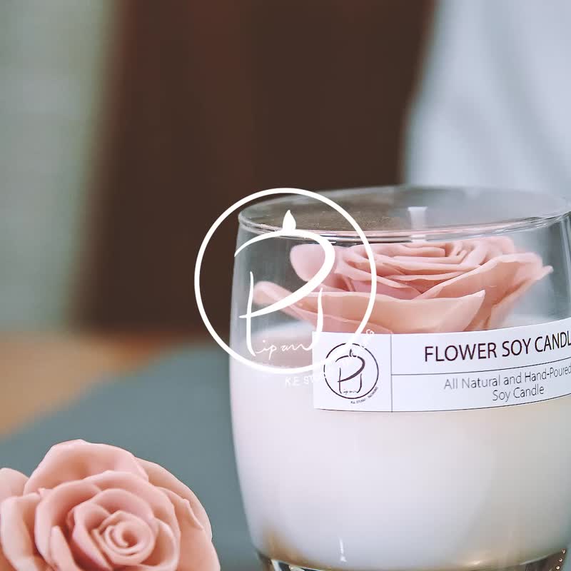 蜜蜡花卉香氛蜡烛体验课程 - 蜡烛/香氛 - 蜡 