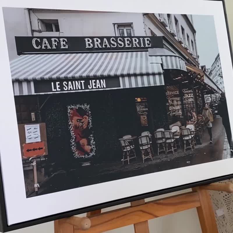 CAFE HAWELKA - 奥地利咖啡厅摄影挂画/咖啡厅装饰/餐厅摆设 - 海报/装饰画/版画 - 棉．麻 多色