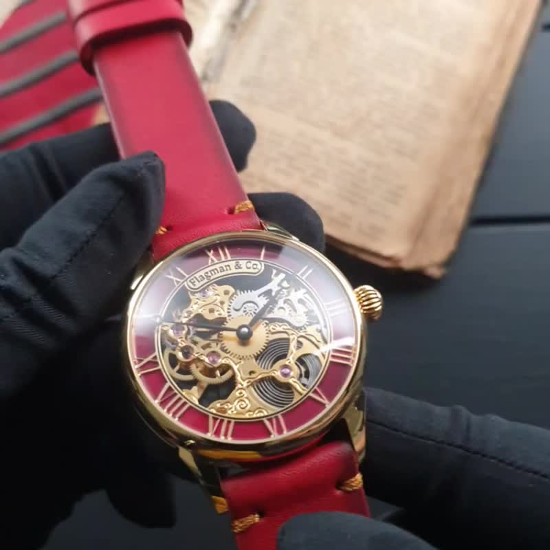 镂空手表 , 手工手表 , 定制手表 , 婚姻观 , 蒸汽朋克手表 - 男表/中性表 - 其他材质 多色