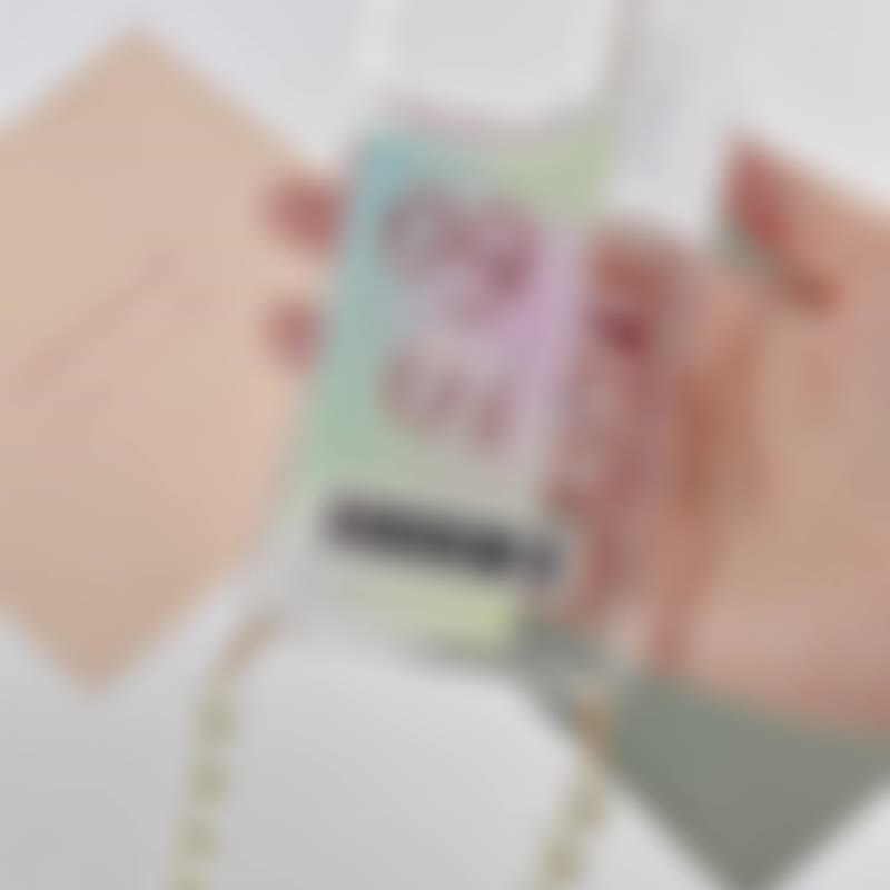 【Functime】定制化 剪影发票载具 黑色 手机壳 - 手机壳/手机套 - 塑料 透明