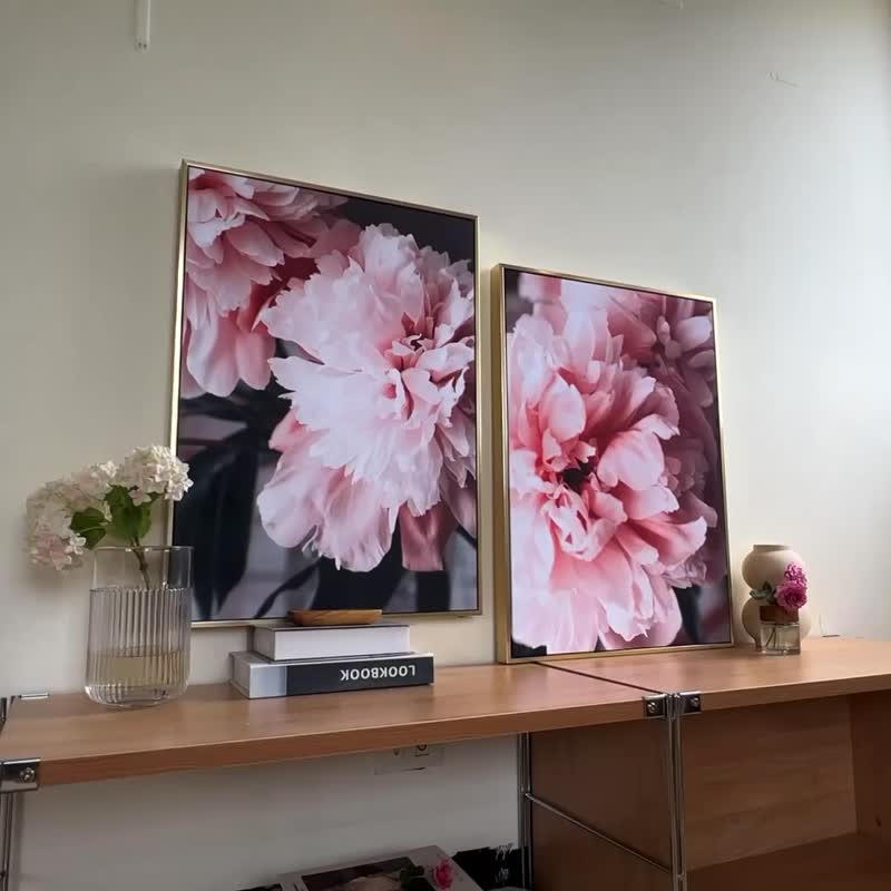 花开富贵 • 牡丹II-玄关挂画/卧房/复制画/花/床头柜/新年布置 - 海报/装饰画/版画 - 其他材质 多色