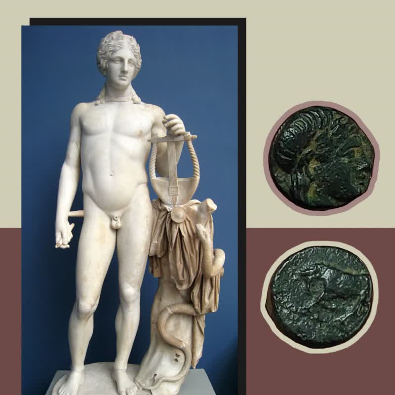 希腊古币 古希腊钱币 真古币 古币珠宝首饰订制18k银等皆可定制 - 其他 - 铜/黄铜 