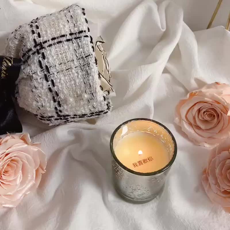 情人香氛花束礼盒组 香氛蜡烛 俄罗斯花束 情人节花束 情人礼物 - 蜡烛/烛台 - 蜡 