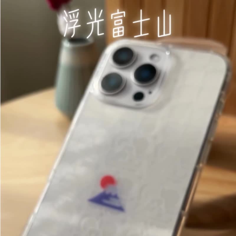 【Pinkoi 限定】浮光富士山 透彩花砖系列 防摔手机壳 CSBT11 - 手机壳/手机套 - 硅胶 多色