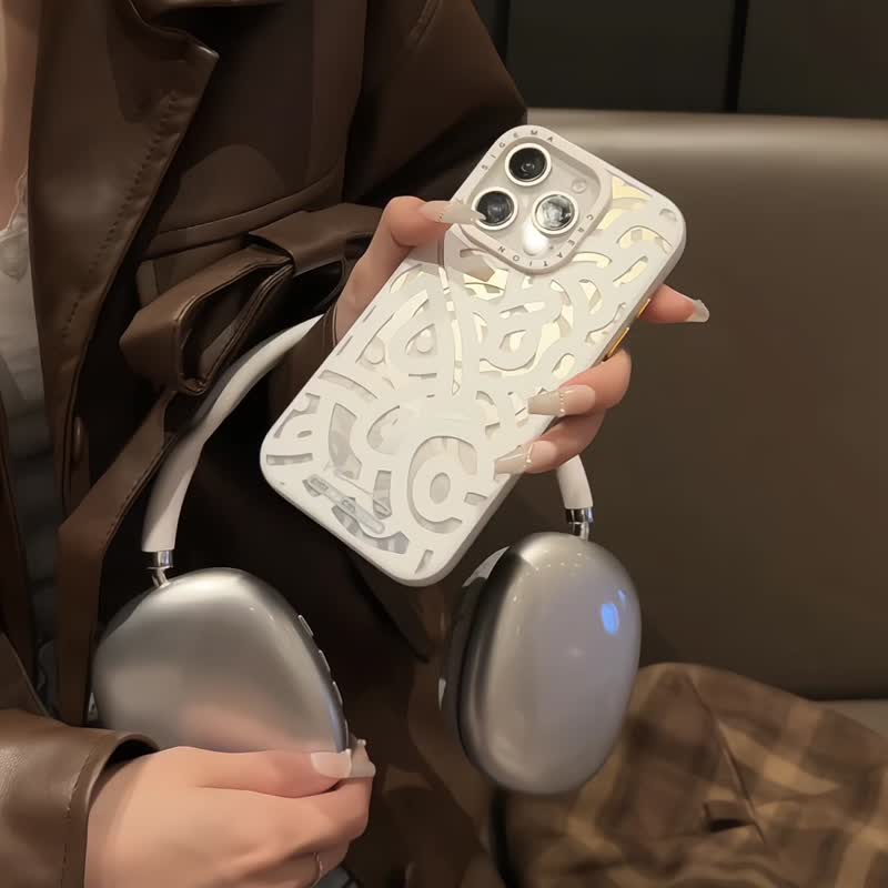 【隐藏式磁吸】張一嗚铝合金按键全磨砂防摔防刮iPhone16pro-16pm - 手机壳/手机套 - 塑料 