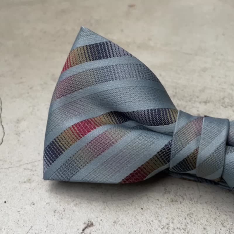 彩色渐层蓝领结 - 领结/领巾 - 聚酯纤维 多色