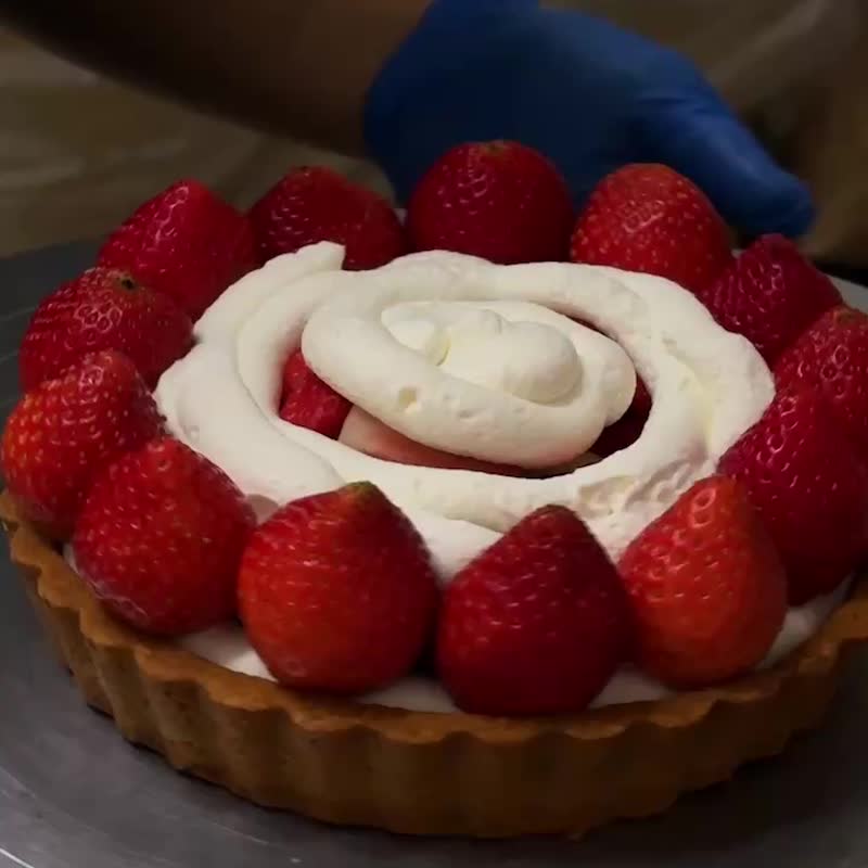 【1%bakery限门市自取】草莓の山丘塔 - 蛋糕/甜点 - 新鲜食材 粉红色