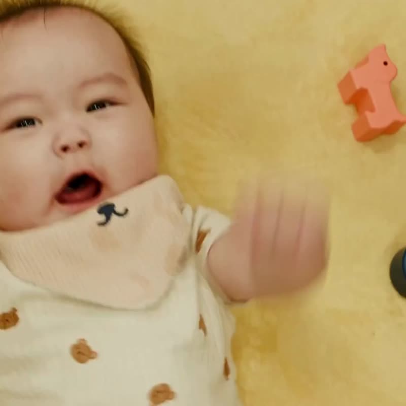 彩色米的喇叭-固齿器/新生儿礼盒/弥月礼 - 满月礼盒 - 其他材质 紫色