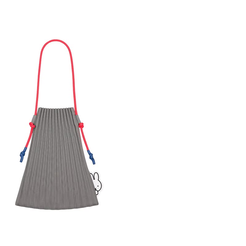 【Pinkoi x miffy】*定制化【大号】皱折两用随身包 - 侧背包/斜挎包 - 聚酯纤维 