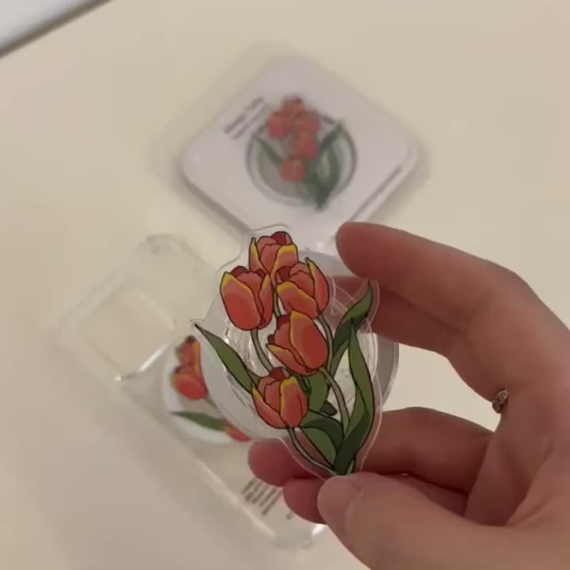 Mimosa_MagSafe SmartTok - 手机配件 - 压克力 黄色