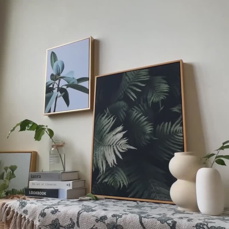 生气蓬勃－画/哪里买画/旅店挂画/客厅/植物/北欧家居布置/复制画 - 海报/装饰画/版画 - 其他材质 多色
