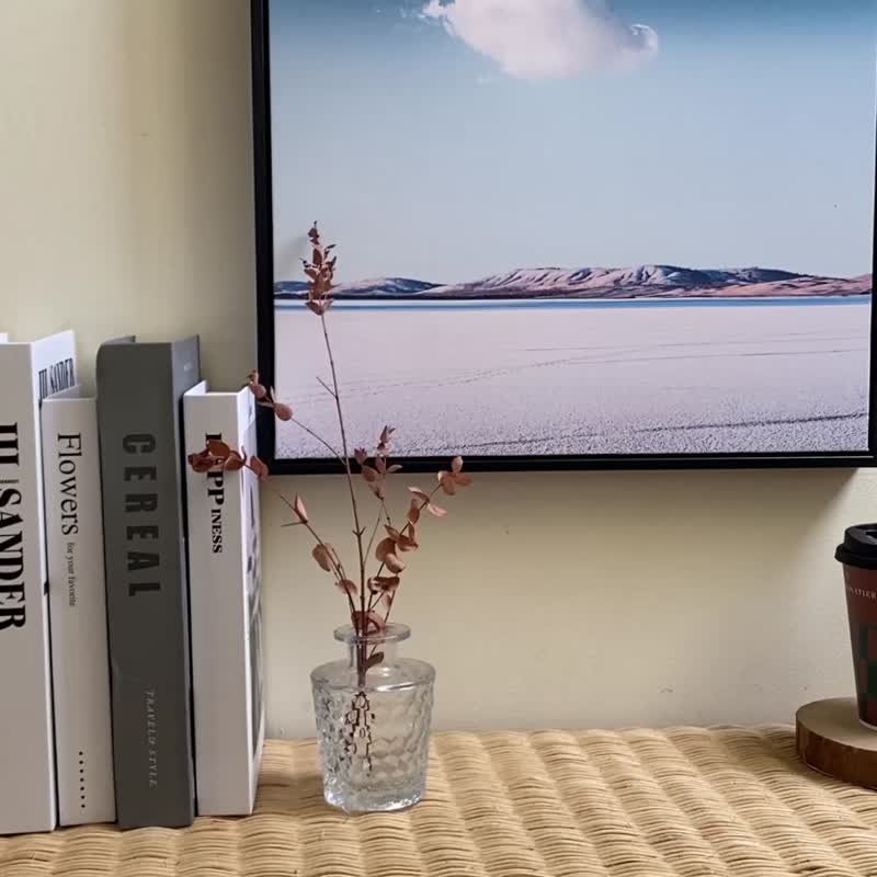 天边一朵云  - 蓝天/山脉/家居/天空/白云/风景挂画/民宿/玄关 - 海报/装饰画/版画 - 棉．麻 多色