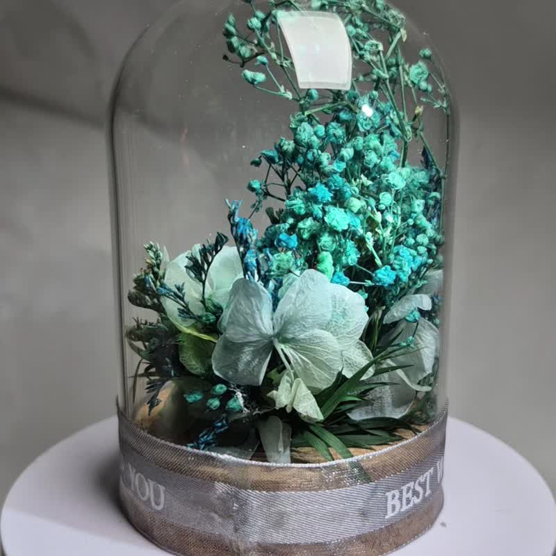 •雪芽森林盅• 紫水晶 x 花漾玻璃盅 - 摆饰 - 水晶 多色