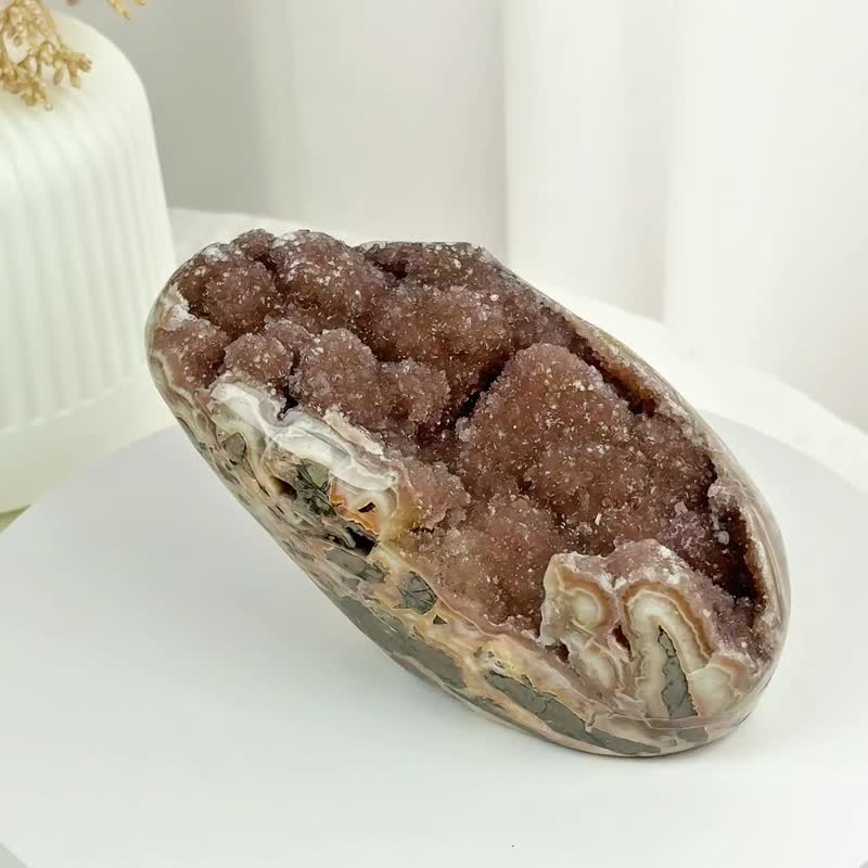异象彩糖霜消磁盘 0671000 - 摆饰 - 水晶 紫色
