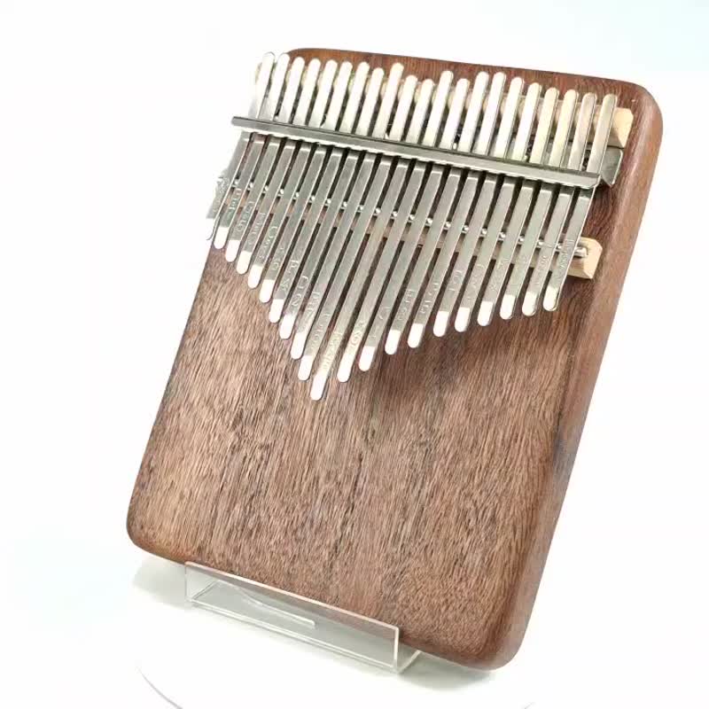 红斑马拇指琴/21音拇指琴/KALIMBA - 吉他/乐器 - 木头 咖啡色