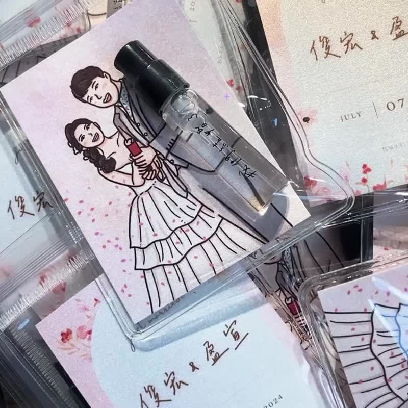 Bague studio 定制化婚礼小物-小香水/防蚊喷雾 - 香薰/精油/线香 - 玻璃 多色
