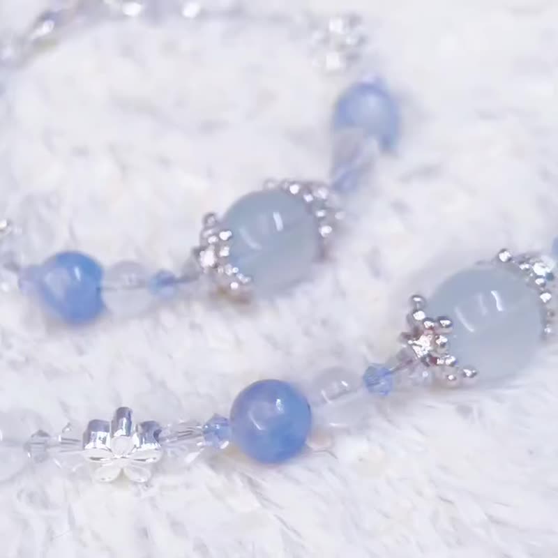 花灵之语- 花精灵的祝福-水晶手链-粉 - 手链/手环 - 宝石 粉红色