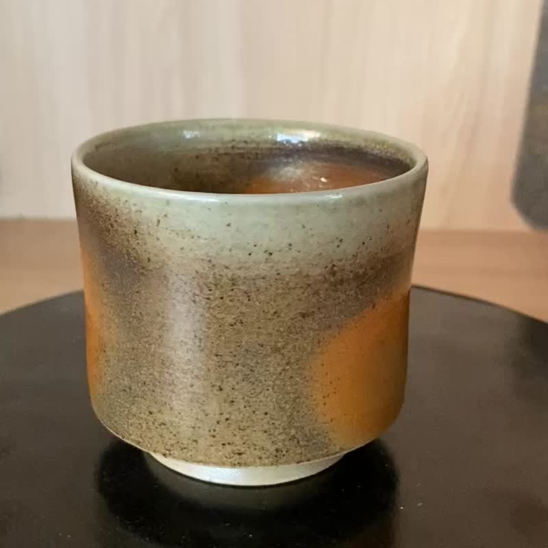 柴烧杯 - 茶具/茶杯 - 陶 