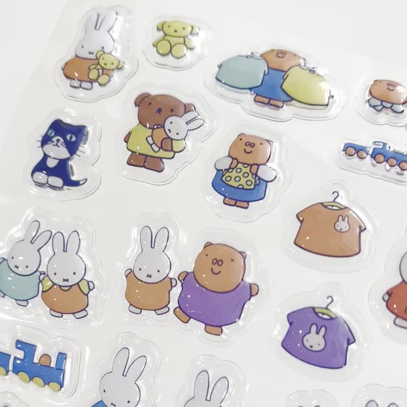 Miffy Fabulous (2) | Pinkoi × Miffy 联名造型贴纸 - 贴纸 - 纸 白色