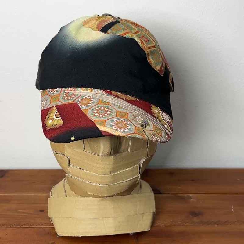 褴褛拼贴帽子 cap-052 - 帽子 - 棉．麻 