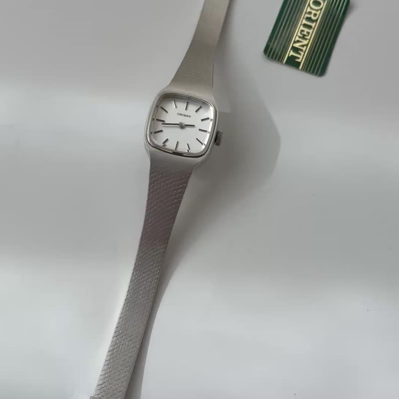 Orient中古表/复古时钟/时钟/老表/vintage watch/女表 - 女表 - 其他金属 银色