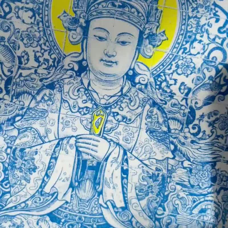 福尔摩沙的妈祖 小画 Riso - 海报/装饰画/版画 - 纸 