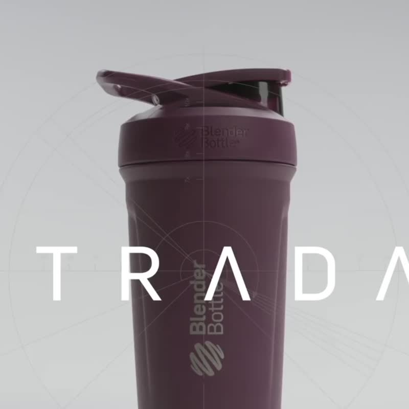 BlenderBottle Strada Sleek 史努比 不锈钢锁扣式保温随行杯 - 水瓶/水壶 - 不锈钢 多色