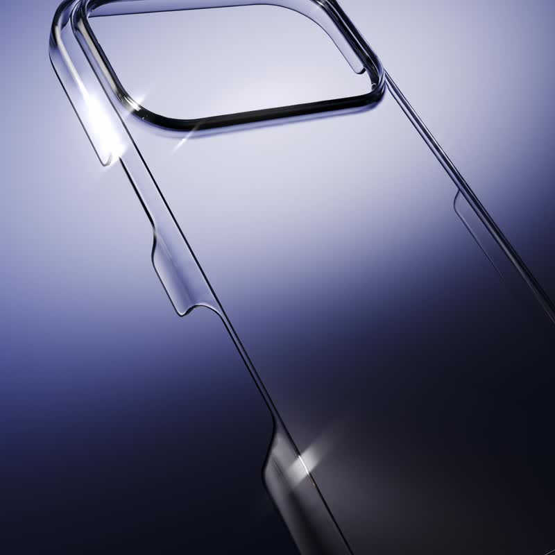 OVERDIGI iPhone 17/16/15系列 V3 磁吸抗黄防摔透明壳(原厂五年) - 手机壳/手机套 - 塑料 