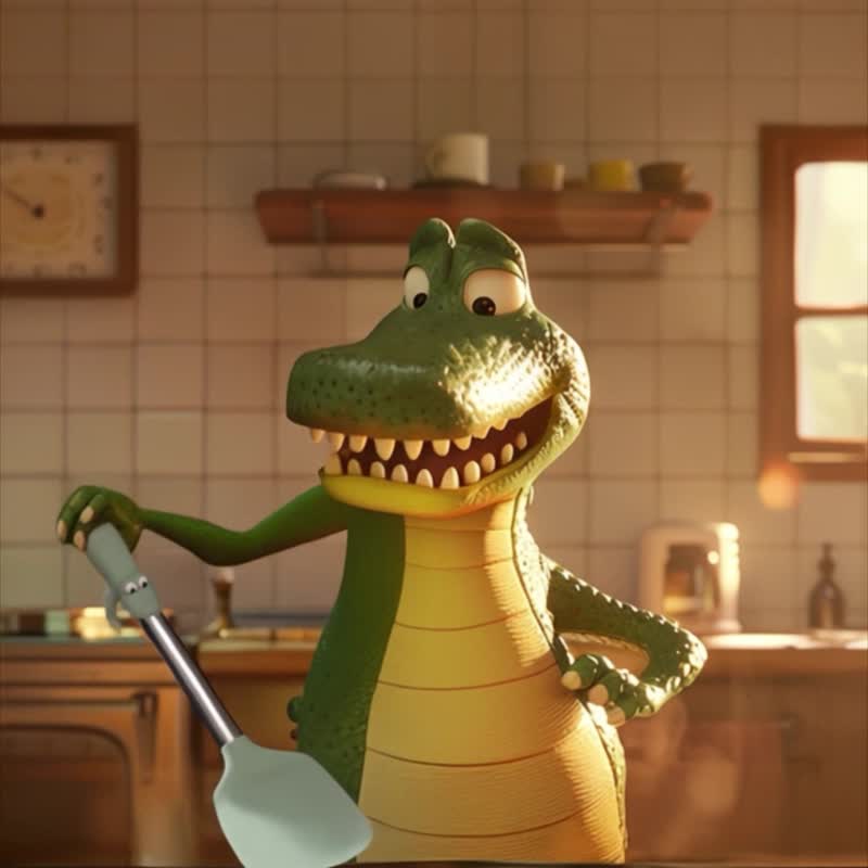 Bone蹦克/不沾锅造型立挂厨具3件组 下单送即期精油 - 厨房用具 - 其他材质 绿色