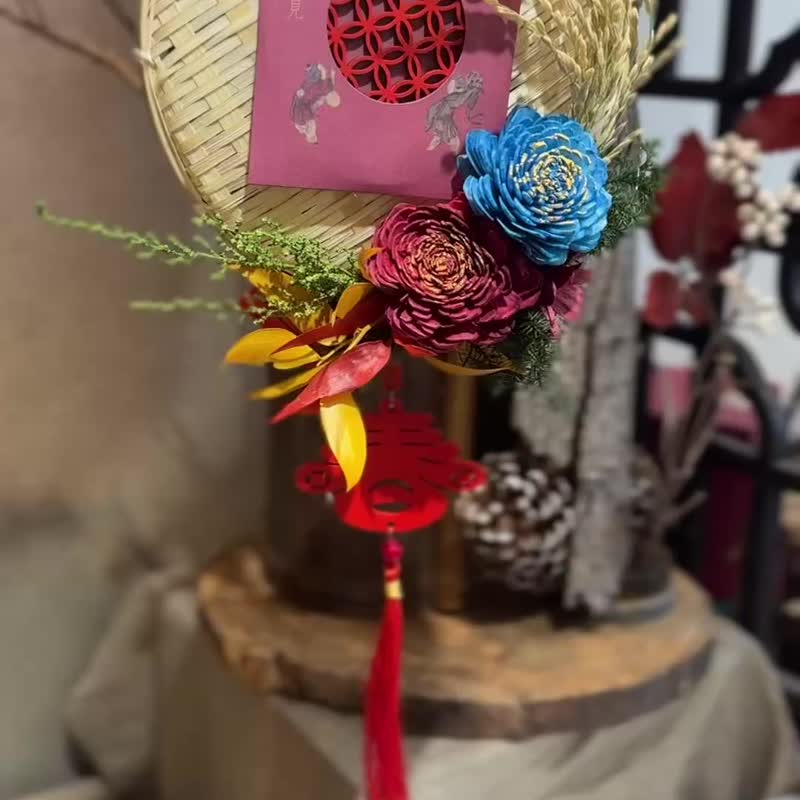 年节挂饰 迎春纳福 - 摆饰 - 其他材质 