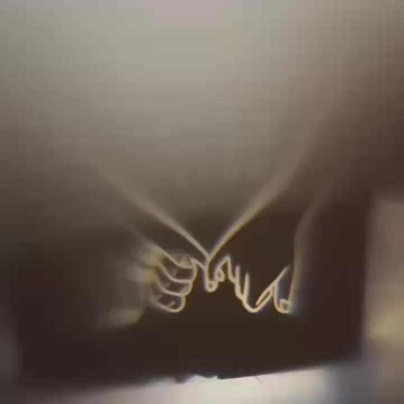 一见倾心  融入高科技 香薰擴香項鏈 投影項鏈 客製化 相片 - 项链 - 琉璃 