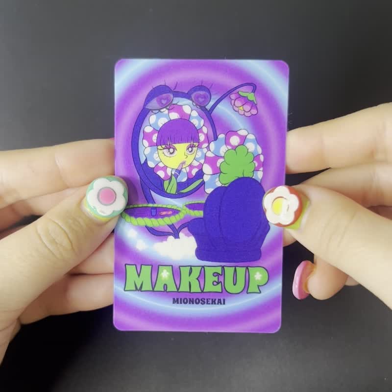 MIOCHIN 联名贴纸 MAKE UP - 贴纸 - 塑料 紫色